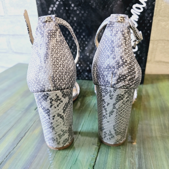 Sam Edelman Snakeskin Heels - Picture 5 of 6